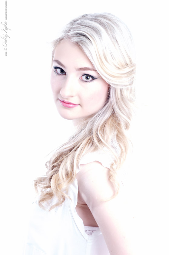 Portrétní foto v exteriéru